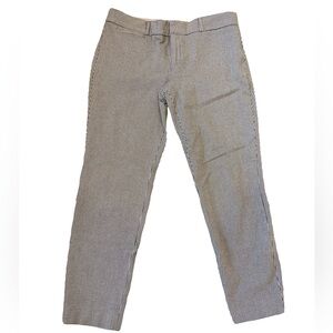 Banana Republic Black and White Ankle Cropped‎ Pants